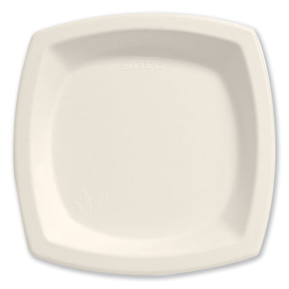 Dart Bare Eco-Forward Sugarcane Dinnerware, Plate, 6.7" dia, Ivory, 125/Pack