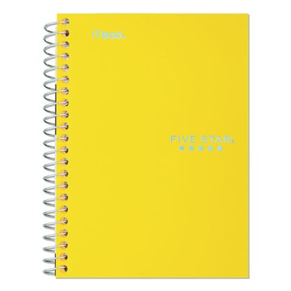 Five Star Wirebound Notebook, 2 Subject, Medium/College Rule, Randomly Assorted Covers, 9.5 x 6, 100 Sheets
