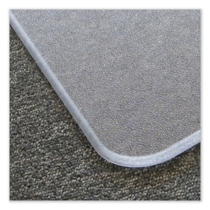 Floortex Cleartex MegaMat Heavy-Duty Polycarbonate Mat for Hard Floor/All Carpet, 46 x 60, Clear