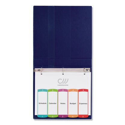 Avery Customizable TOC Ready Index Multicolor Tab Dividers, 5-Tab, 1 to 5, 11 x 8.5, White, Contemporary Color Tabs, 1 Set