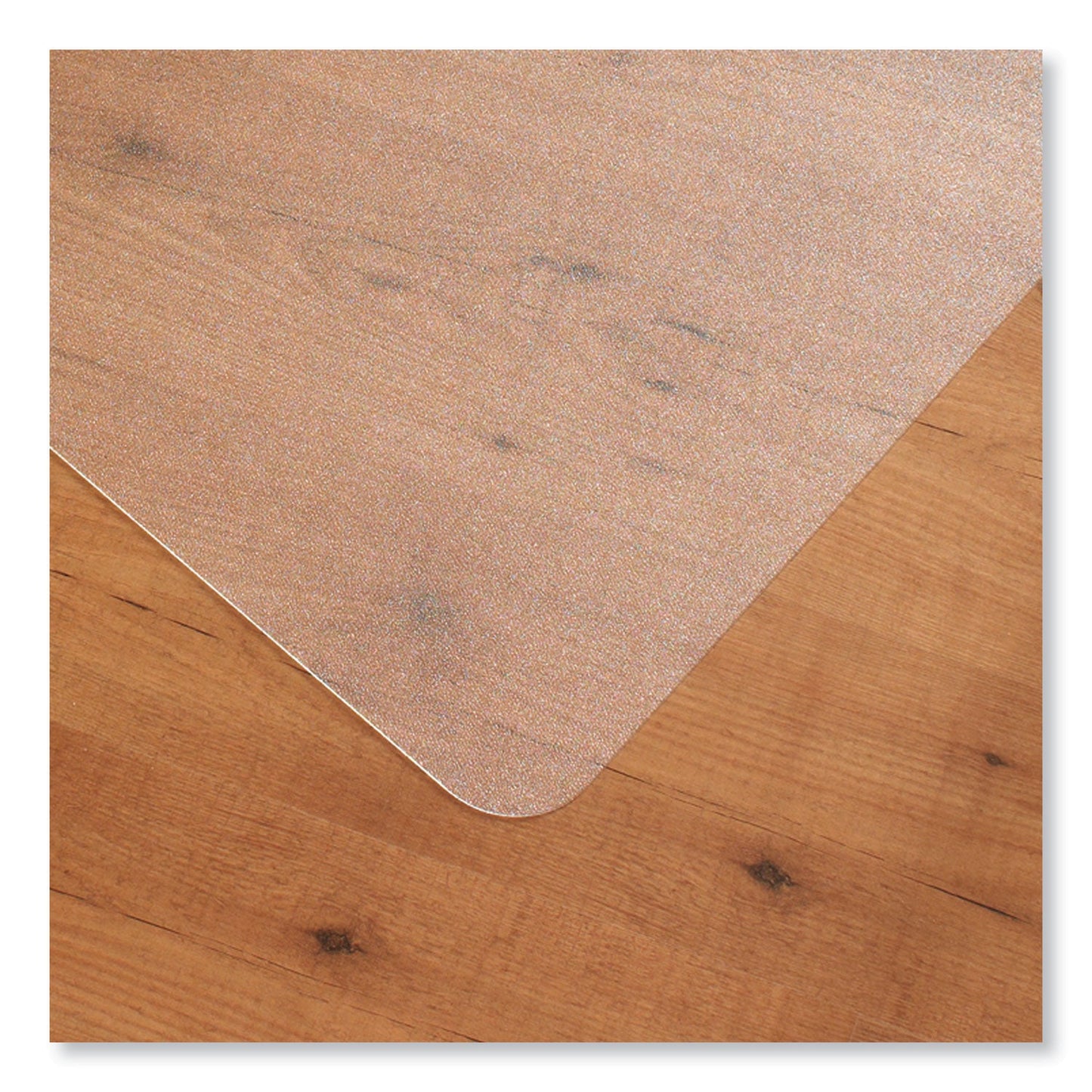 Floortex Cleartex Ultimat Polycarbonate Chair Mat for Hard Floors, 48 x 53, Clear