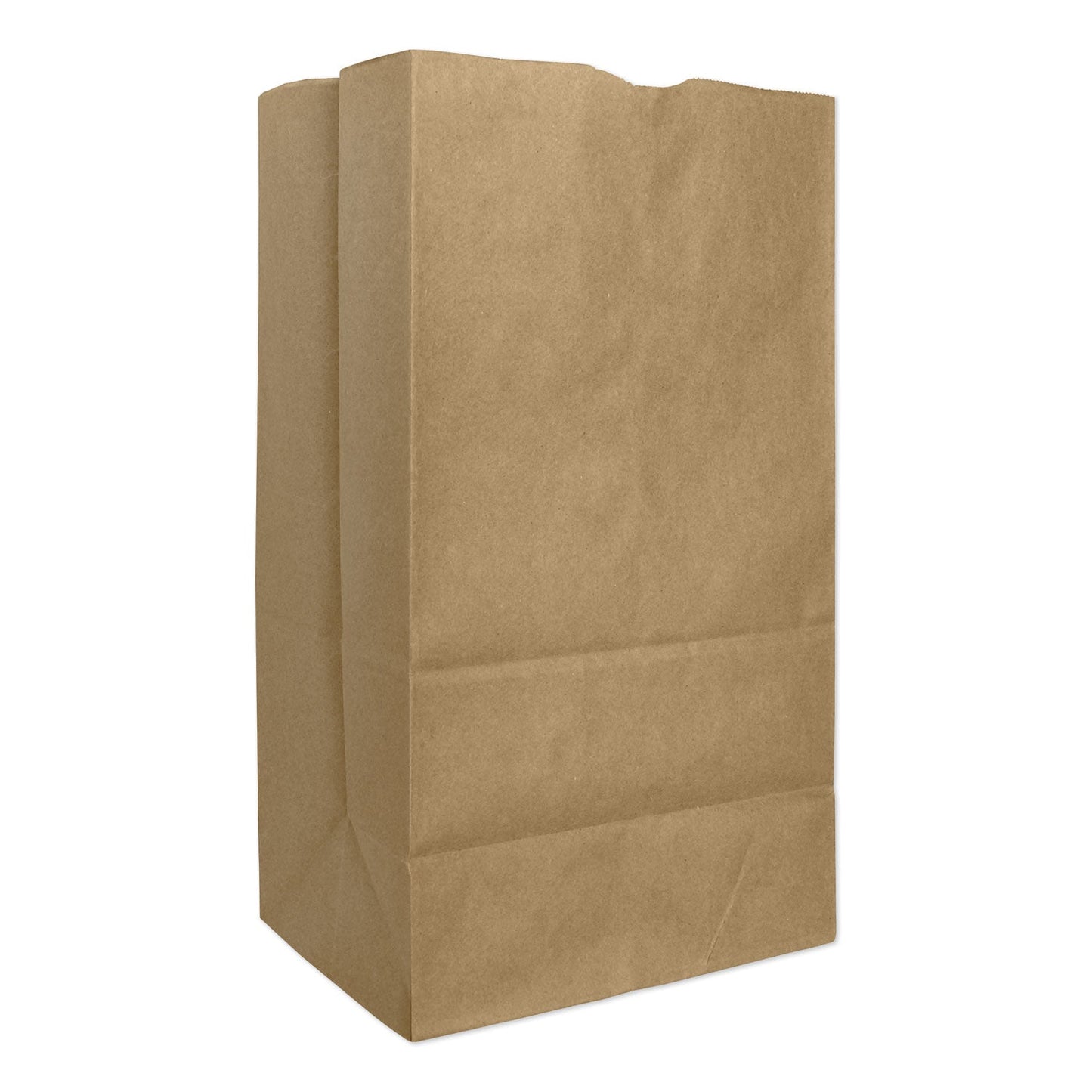 General Grocery Paper Bags, 57 lb Capacity, #25, 8.25" x 6.13" x 15.88", Kraft, 500 Bags