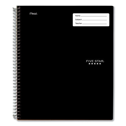Five Star Interactive Notebook, 1 Subject, Medium/College Rule, Green Cover, 11 x 8.5, 100 Sheets