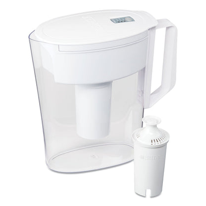 Brita Classic Water Filter Pitcher, 40 oz, 5 Cups, Clear