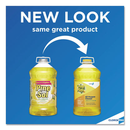 Pine-Sol All Purpose Cleaner, Lemon Fresh, 144 oz Bottle
