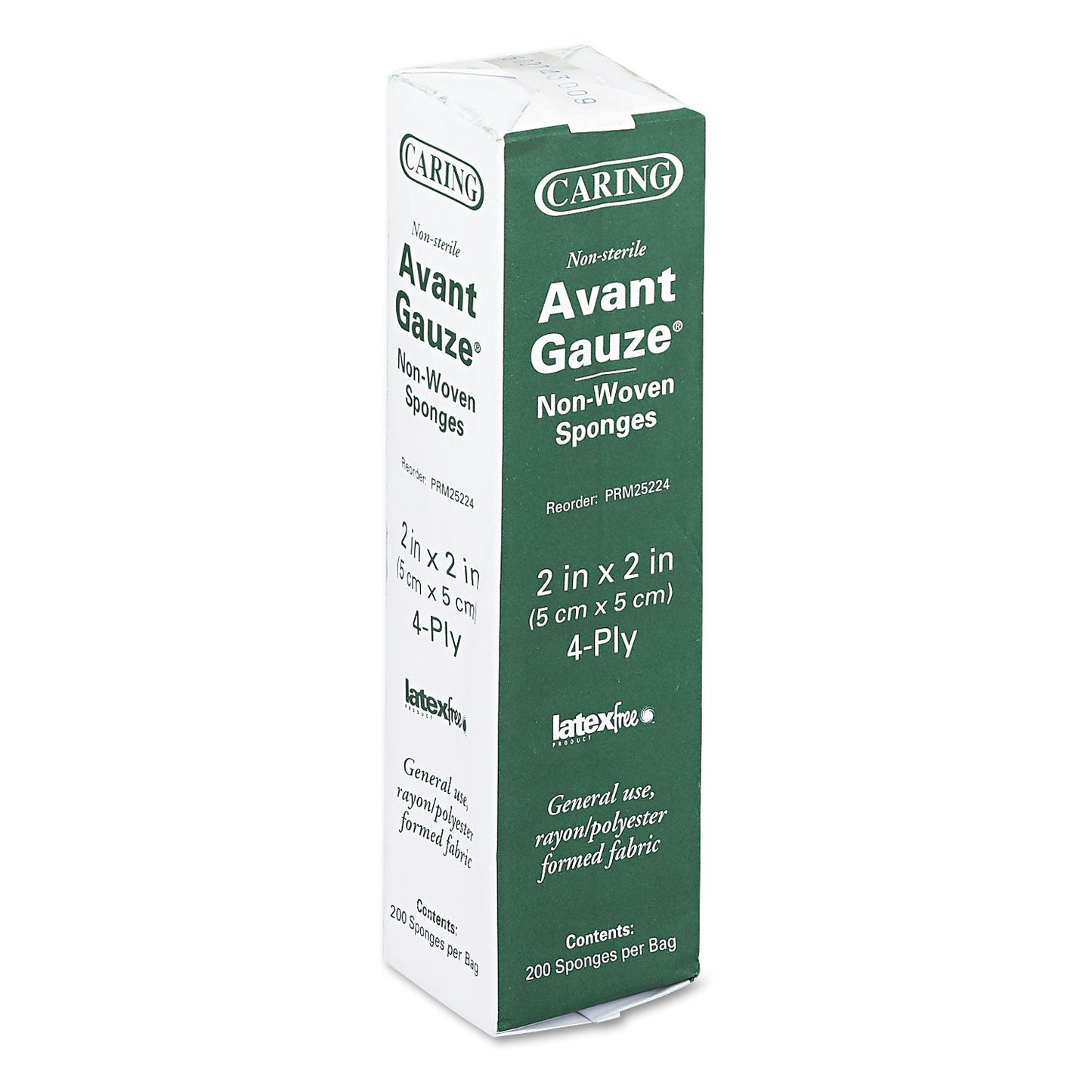 Medline Gauze Sponges, Non-Sterile, 4-Ply, 2 x 2, 200/Box