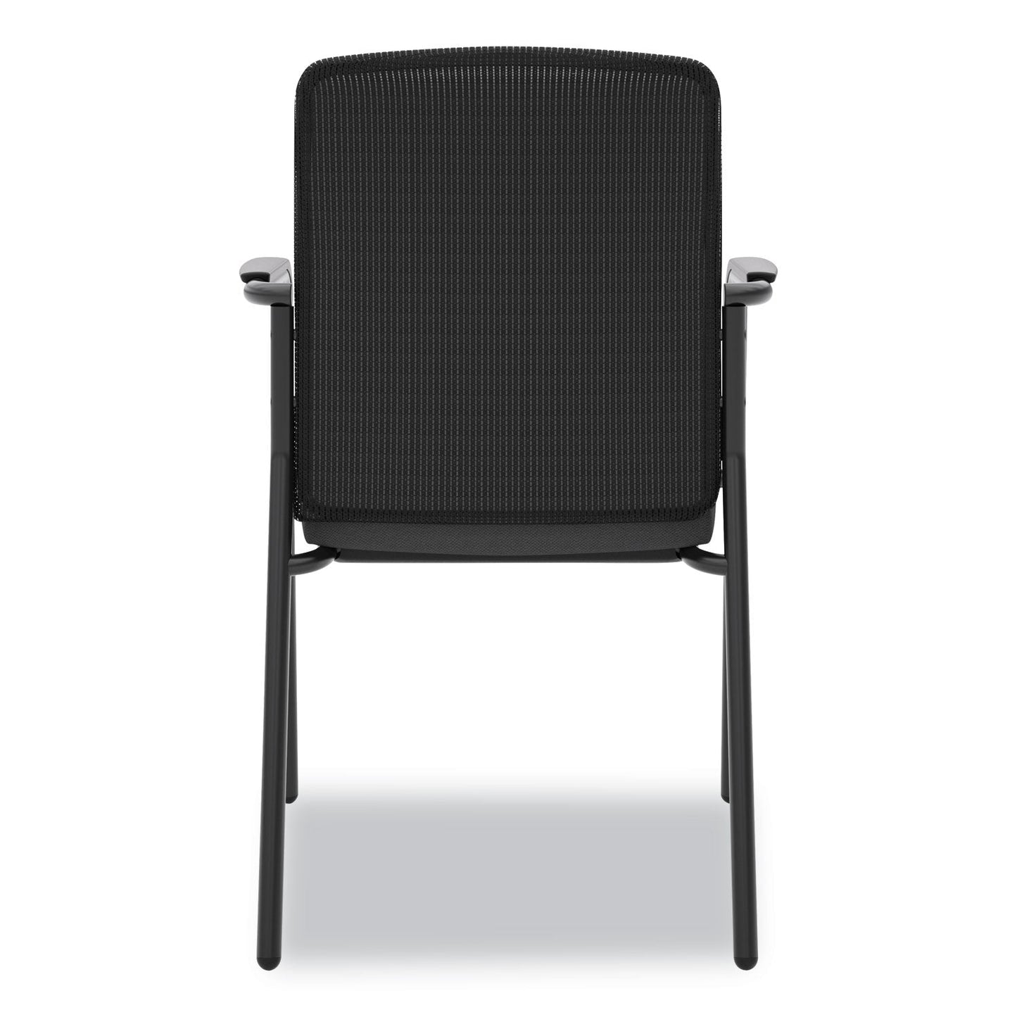 HON VL518 Mesh Back Multi-Purpose Chair with Arms, Supports Up to 250 lb, Black