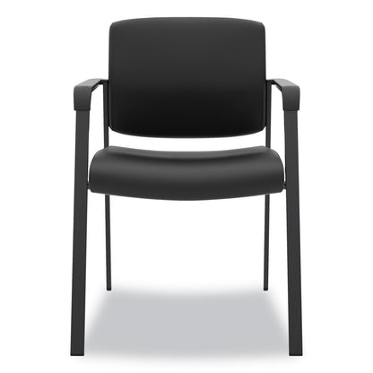 HON HVL605 Guest Chair, 23.5" x 24" x 35", Black