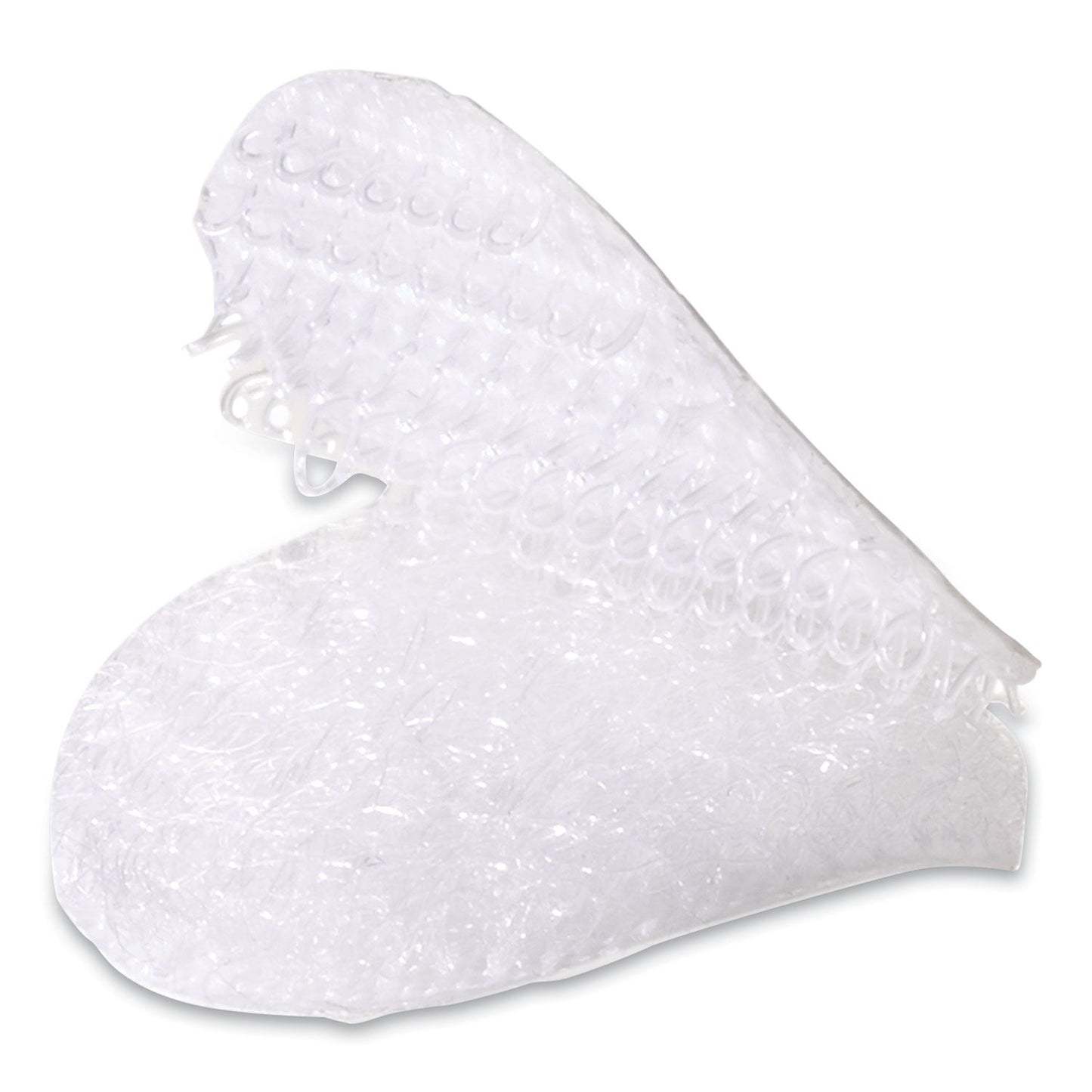 VELCRO Sticky-Back Fasteners, Removable Adhesive, 0.63" dia, White, 15/Pack
