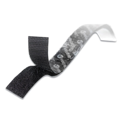 VELCRO Sticky-Back Fasteners with Dispenser, Removable Adhesive, 0.75" x 5 ft, Black