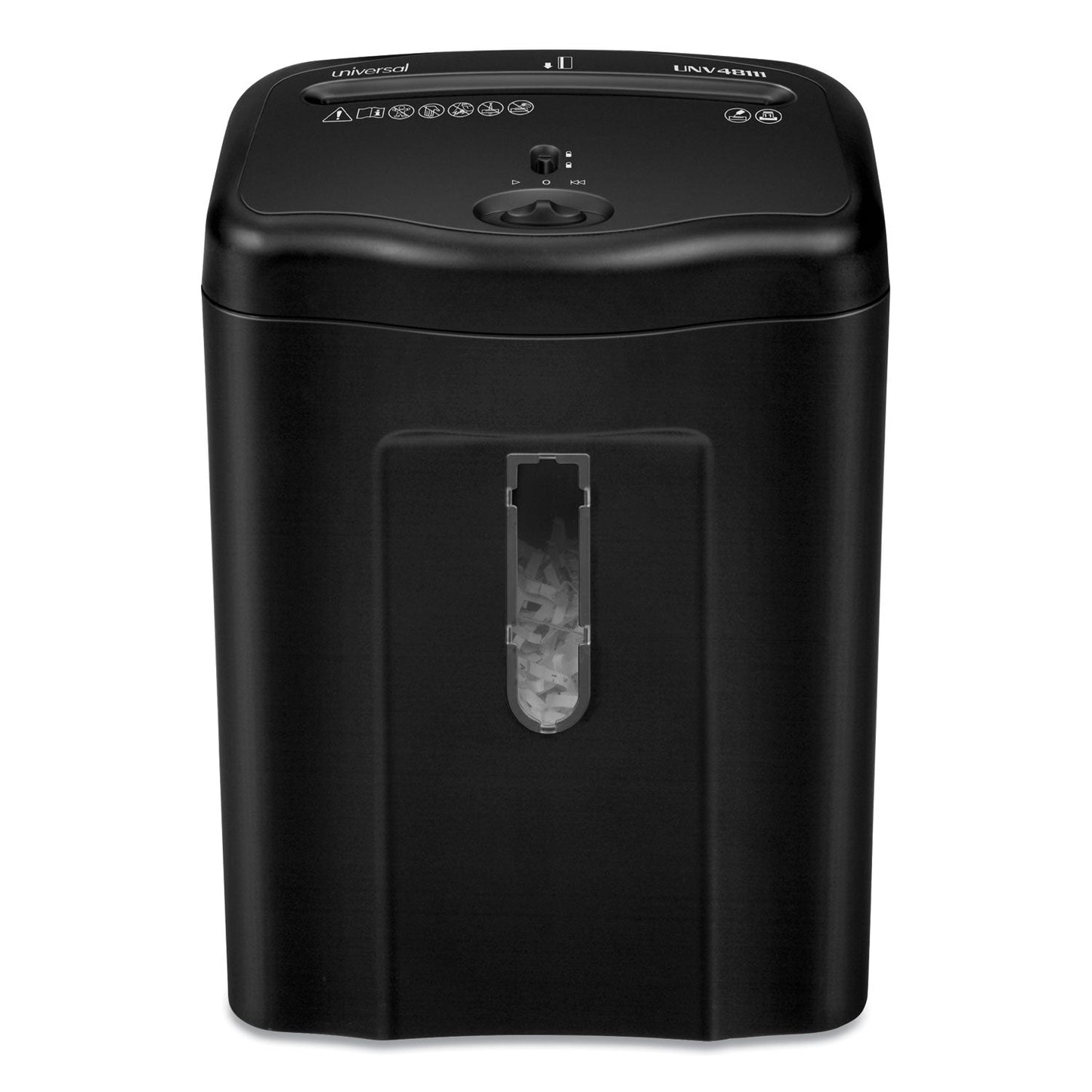 Universal 48111 Light-Duty Cross-Cut Shredder, 11 Manual Sheet Capacity