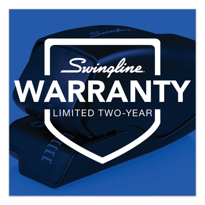Swingline Desktop Cartridge Electric Stapler with LED Guide, 25-Sheet Capacity, Black
