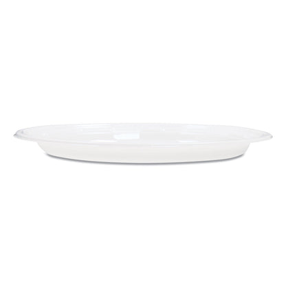 Dart Famous Service Plastic Dinnerware, Plate, 6" dia, White, 125/Pack