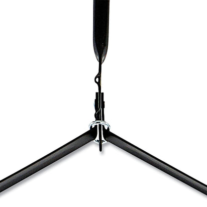 Iceberg IndestrucTable Classic Folding Table, Rectangular Top, 300 lb Capacity, 48w x 24d x 29h, Platinum