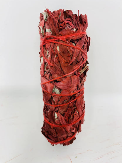 Variety Pack of White Sage Black Sage Blue Sage and Red Sage (Dragon Blood)