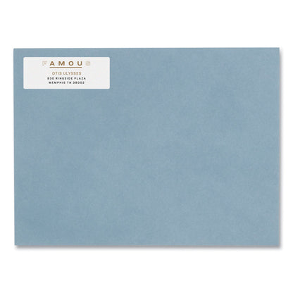 Avery Easy Peel White Address Labels w/ Sure Feed Technology, Laser Printers, 0.66 x 1.75, White, 60/Sheet, 25 Sheets/Pack