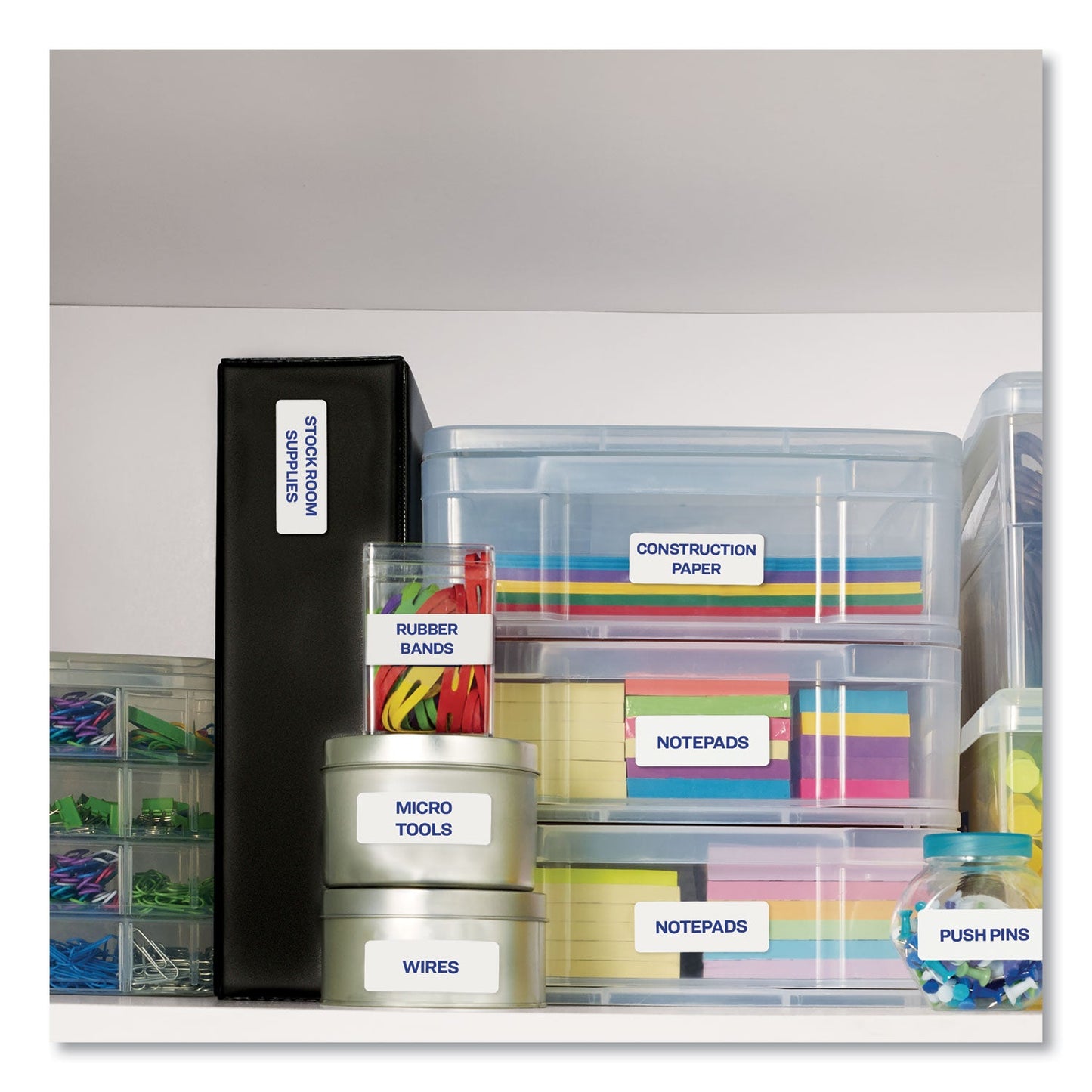 Avery Easy Peel White Address Labels w/ Sure Feed Technology, Laser Printers, 1 x 2.63, White, 30/Sheet, 250 Sheets/Pack