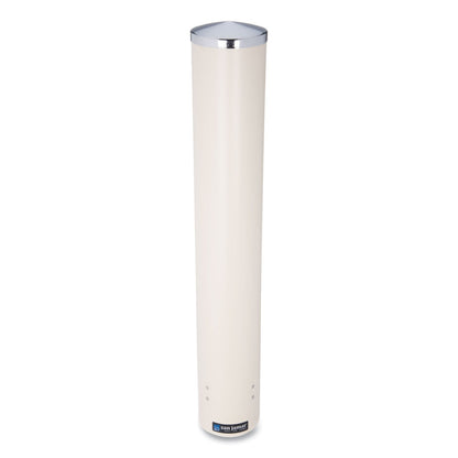 San Jamar Foam Cup Dispenser with Removable Cap, For 4 oz to 10 oz Cups, Sand