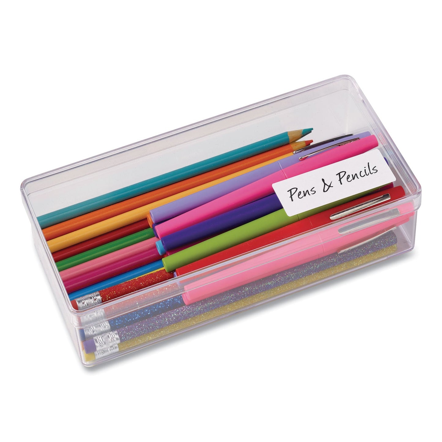 Avery Easy Peel White Address Labels w/ Sure Feed Technology, Inkjet Printers, 1 x 4, White, 20/Sheet, 100 Sheets/Box