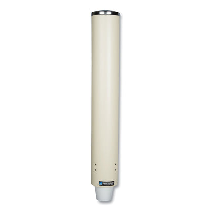 San Jamar Foam Cup Dispenser with Removable Cap, For 4 oz to 10 oz Cups, Sand