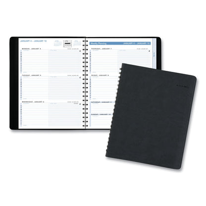 AT-A-GLANCE The Action Planner Weekly Appointment Book, 11 x 8, Black Cover, 12-Month (Jan to Dec): 2023