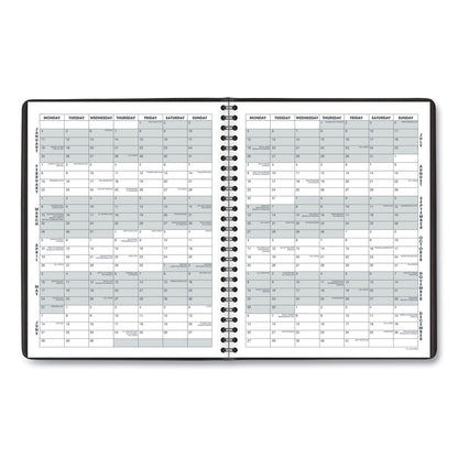 AT-A-GLANCE Monthly Planner, 8.75 x 7, Black Cover, 12-Month (Jan to Dec): 2023