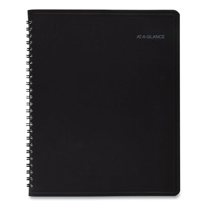 AT-A-GLANCE QuickNotes Monthly Planner, 8.75 x 7, Black Cover, 12-Month (Jan to Dec): 2023