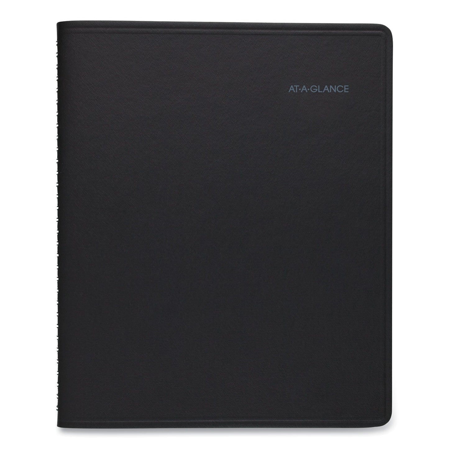 AT-A-GLANCE QuickNotes Weekly Block Format Appointment Book, 10 x 8, Black Cover, 12-Month (Jan to Dec): 2023