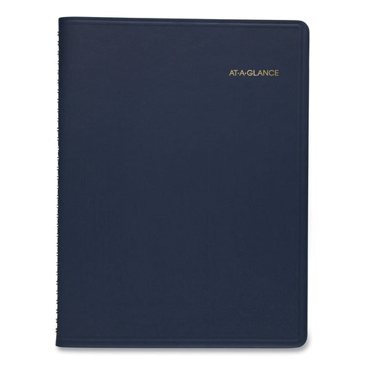 AT-A-GLANCE Weekly Appointment Book, 11 x 8.25, Navy Cover, 13-Month (Jan to Jan): 2023 to 2024
