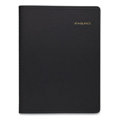 AT-A-GLANCE Weekly Appointment Book, 11 x 8.25, Black Cover, 14-Month (July to Aug): 2022 to 2023