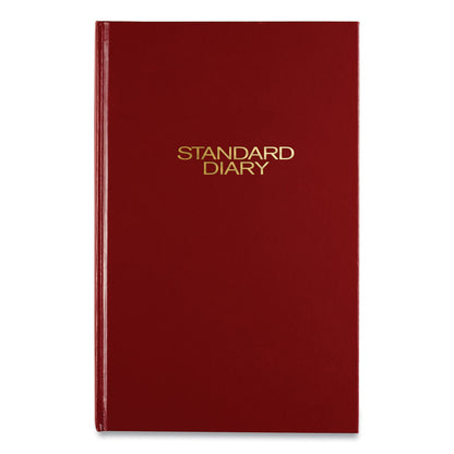 AT-A-GLANCE Standard Diary Daily Diary, 2023 Edition, Wide/Legal Rule, Red Cover, 12 x 7.75, 200 Sheets