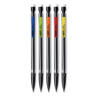 BIC Xtra Smooth Mechanical Pencil Value Pack, 0.7 mm, HB (#2.5), Black Lead, Clear Barrel, 40/Pack