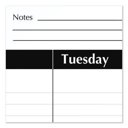 AT-A-GLANCE Academic Year Ruled Desk Pad, 21.75 x 17, White Sheets, Black Binding, Black Corners, 16-Month (Sept to Dec): 2022 to 2023