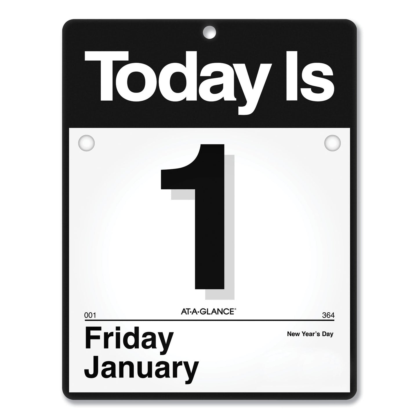 AT-A-GLANCE Today Is Wall Calendar, 9.5 x 12, White Sheets, 12-Month (Jan to Dec): 2023