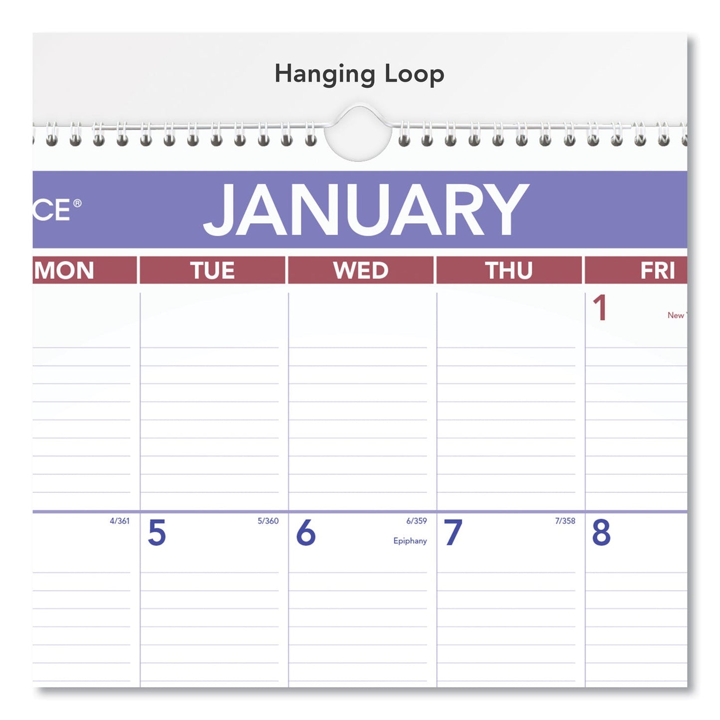 AT-A-GLANCE Erasable Wall Calendar, 15.5 x 22.75, White Sheets, 12-Month (Jan to Dec): 2023
