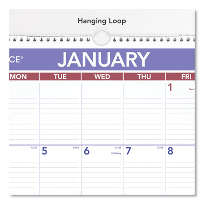 AT-A-GLANCE Erasable Wall Calendar, 15.5 x 22.75, White Sheets, 12-Month (Jan to Dec): 2023