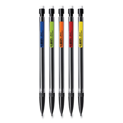 BIC Xtra Smooth Mechanical Pencil Xtra Value Pack, 0.7 mm, HB (#2), Black Lead, Assorted Barrel Colors, 320/Carton