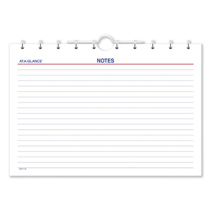 AT-A-GLANCE Move-A-Page Three-Month Wall Calendar, 12 x 27, White/Red/Blue Sheets, 15-Month (Dec to Feb): 2022 to 2024