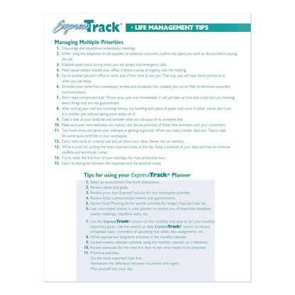 House of Doolittle Express Track Recycled Weekly Appointment Book/Monthly Planner, 11 x 8.5, Black Cover, 13-Month (Jan to Jan): 2023 to 2024