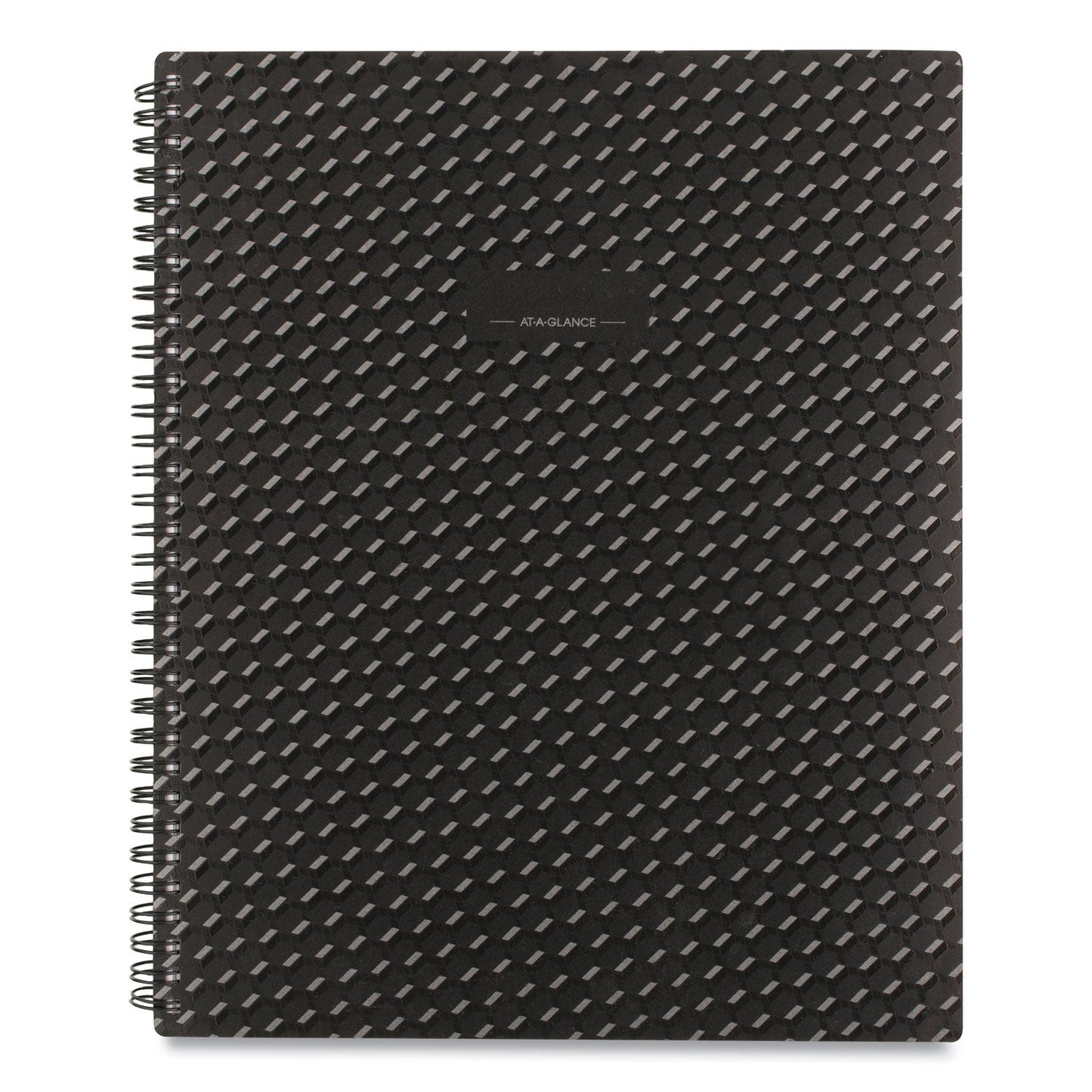 AT-A-GLANCE Elevation Poly Weekly/Monthly Planner, 11 x 8.5, Black Cover, 12-Month (Jan to Dec): 2023