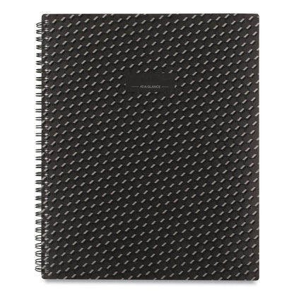 AT-A-GLANCE Elevation Poly Weekly/Monthly Planner, 11 x 8.5, Black Cover, 12-Month (Jan to Dec): 2023