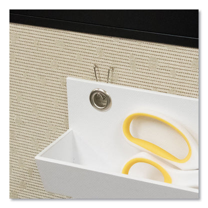 Advantus Panel Wall Wire Hooks, Silver, 25 Hooks/Pack