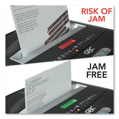 GBC DX18-13 Cross-Cut Jam Free Shredder, 18 Manual Sheet Capacity
