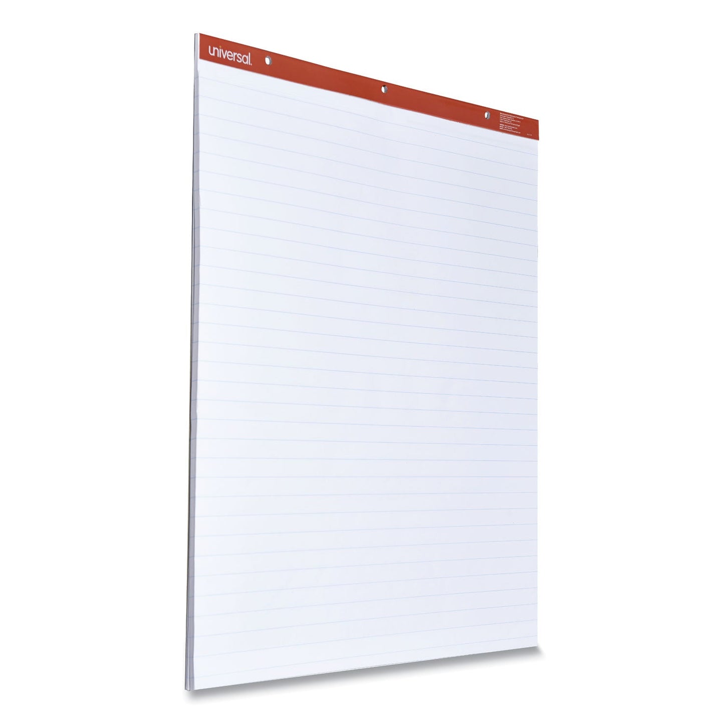 Universal Easel Pads/Flip Charts, Presentation Format (1" Rule), 27 x 34, White, 50 Sheets, 2/Carton