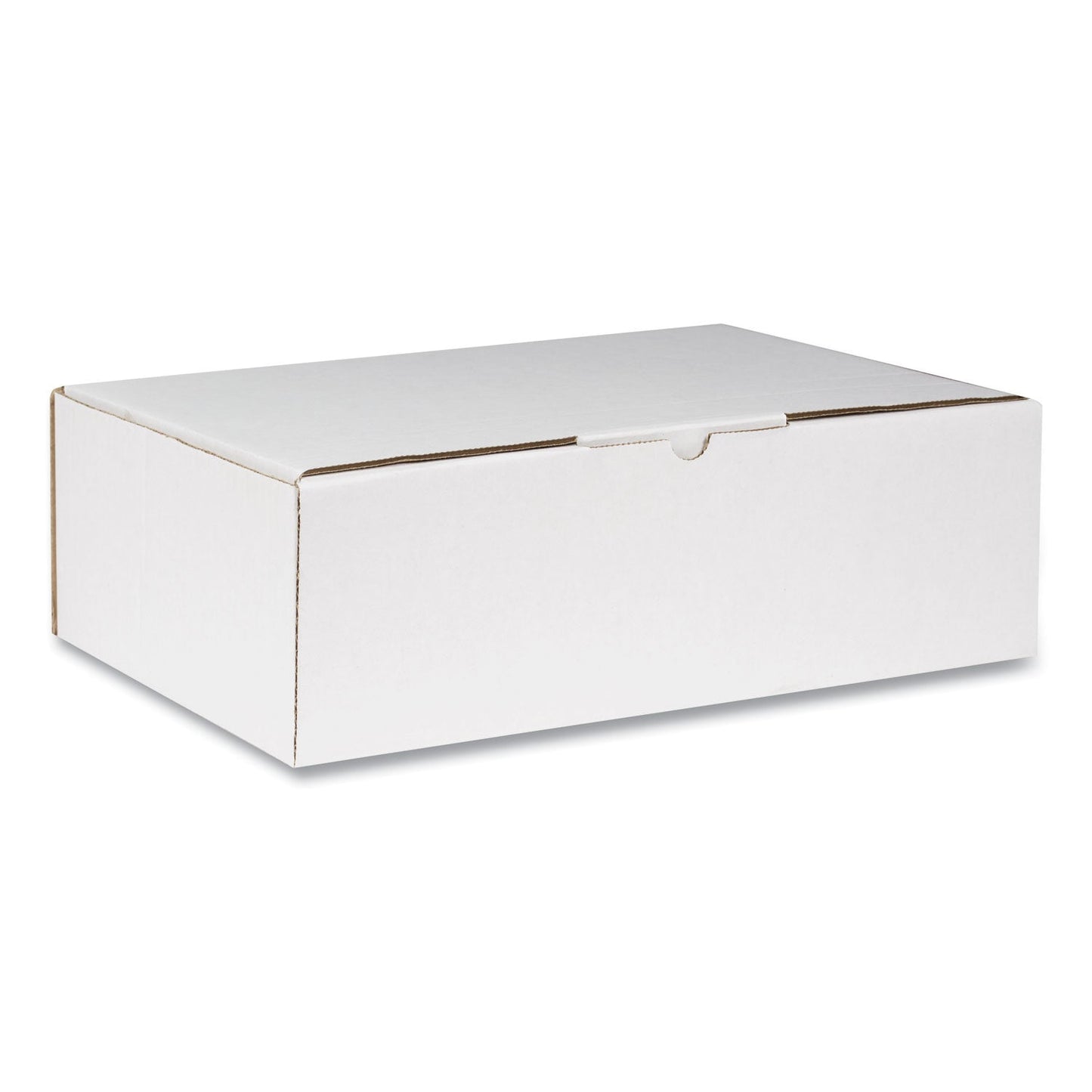 Duck Self-Locking Mailing Box, Regular Slotted Container (RSC), 9" x 13" x 4", White, 25/Pack
