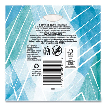Kleenex Cool Touch Facial Tissue, 2-Ply, White, 45 Sheets/Box