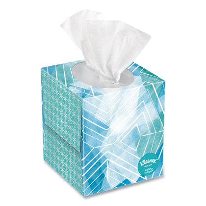 Kleenex Cool Touch Facial Tissue, 2-Ply, White, 45 Sheets/Box, 27 Boxes/Carton