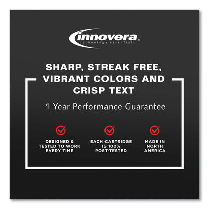 Innovera Remanufactured Cyan High-Yield Ink, Replacement for 951XL (CN046AN), 1,500 Page-Yield