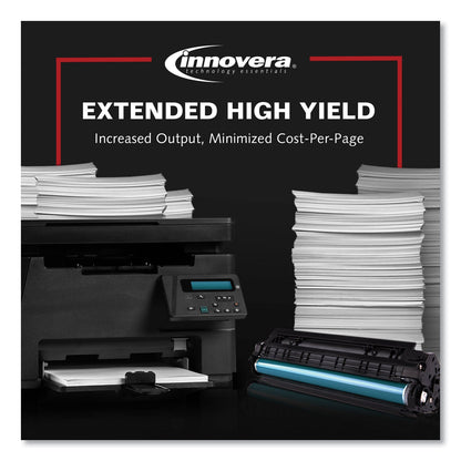 Innovera Remanufactured Black Ultra High-Yield Toner, Replacement for MS410/MX410, 10,000 Page-Yield