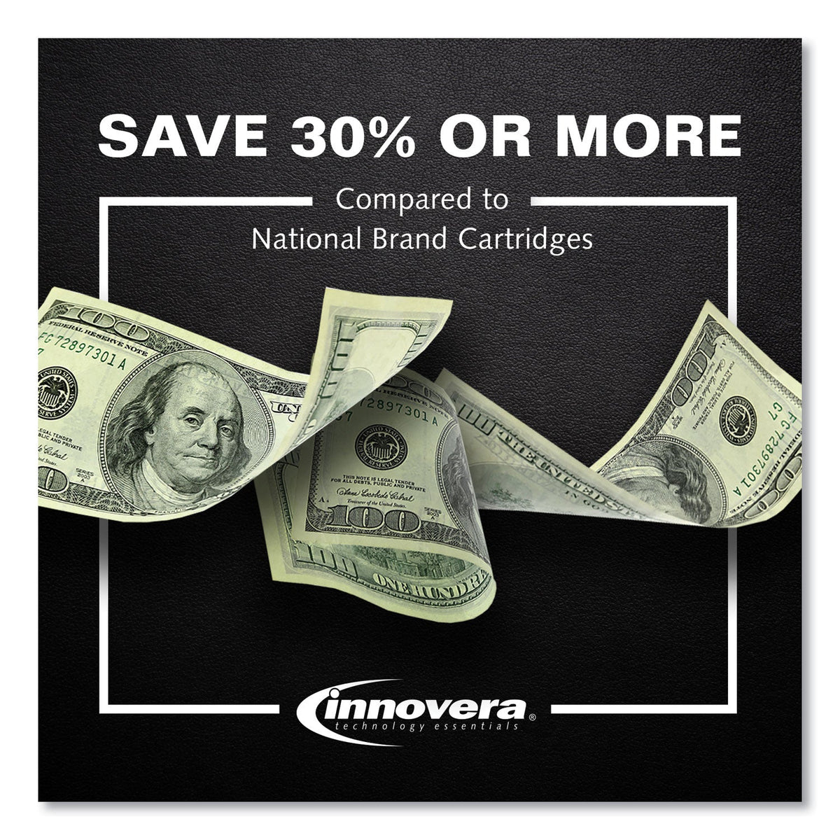 Innovera Remanufactured Black Toner, Replacement for 331-7335, 1,500 Page-Yield